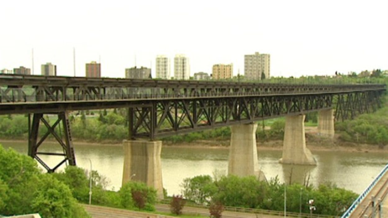 Le pont High Level à Edmonton