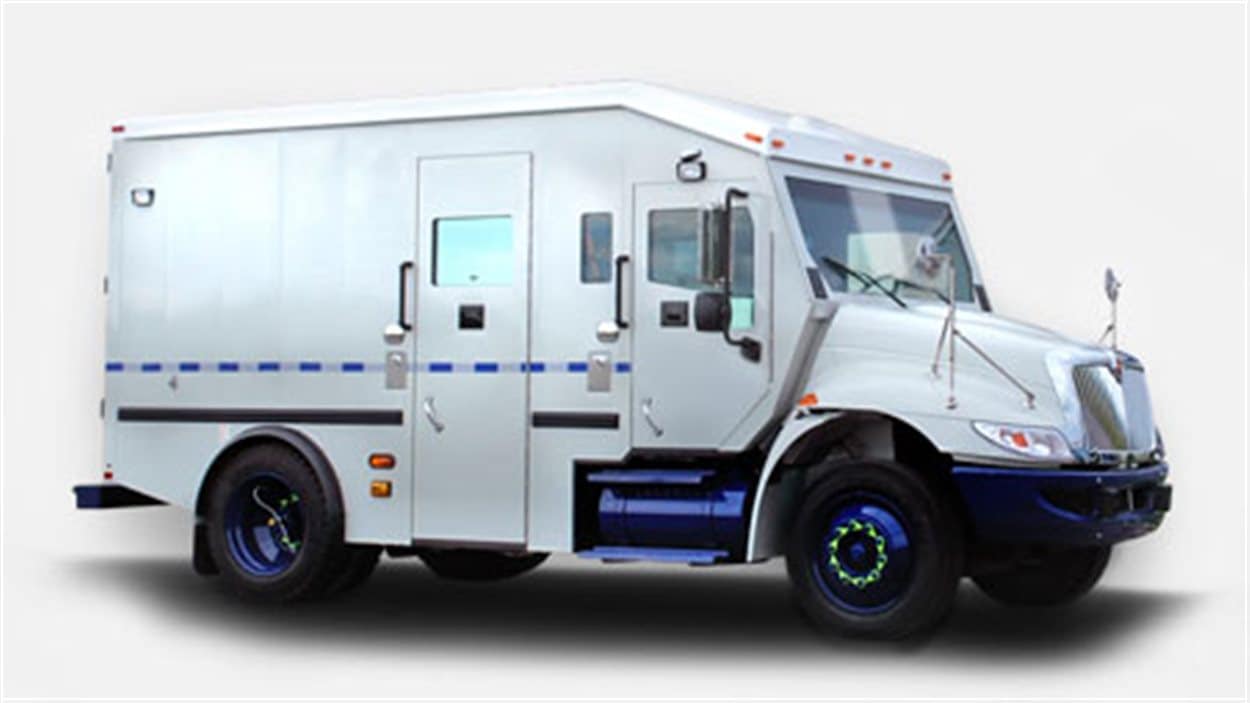 Un camion de protection balistique pour la police de Montréal
