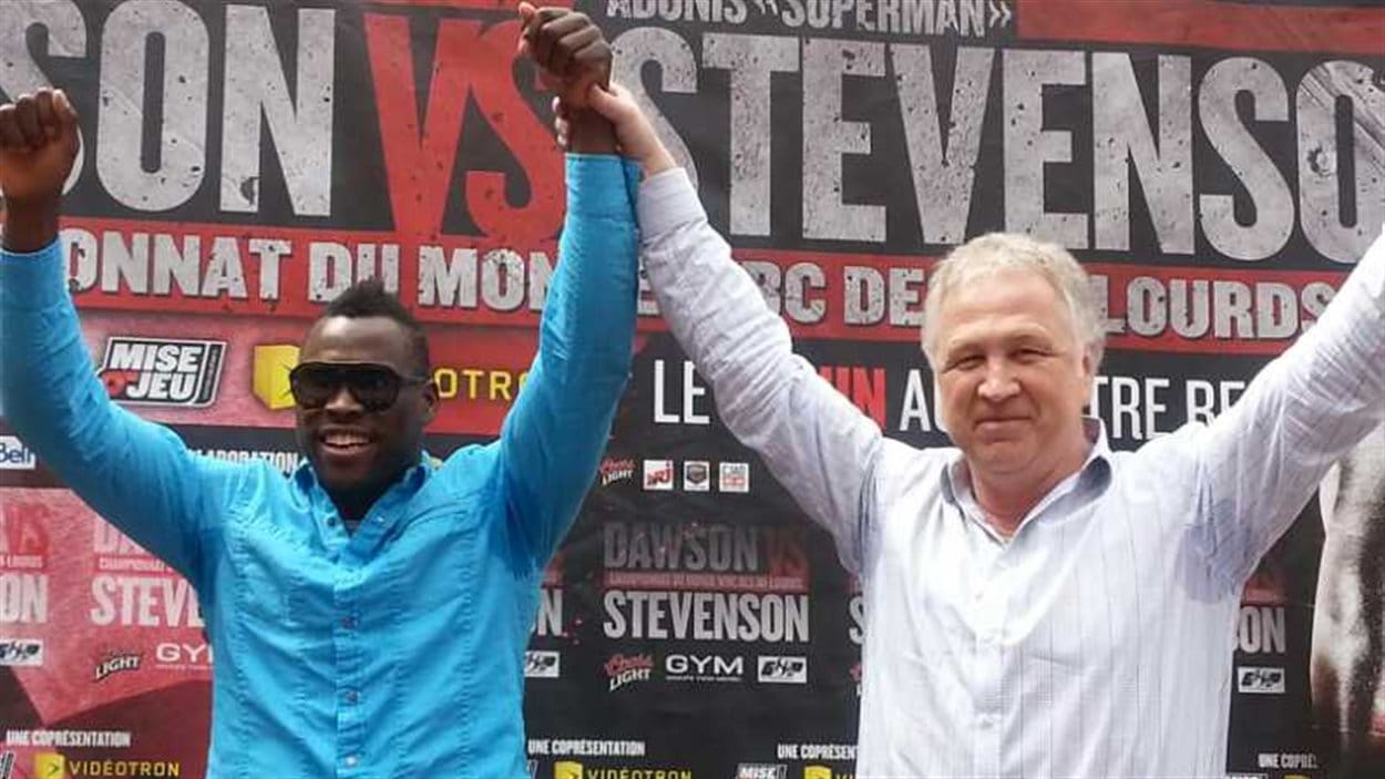 Adonis Stevenson et Yvon Michel