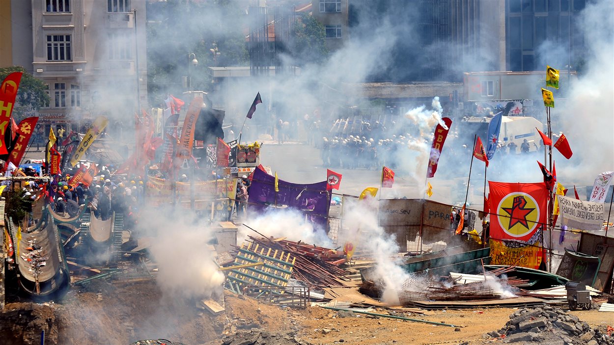 La place Taksim, le 11 juin.