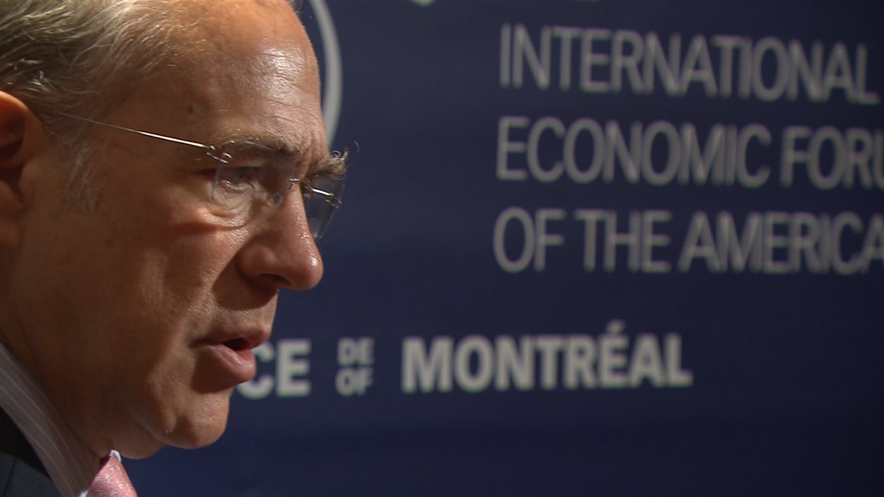 Angel Gurria, secrétaire général de l'OCDE.