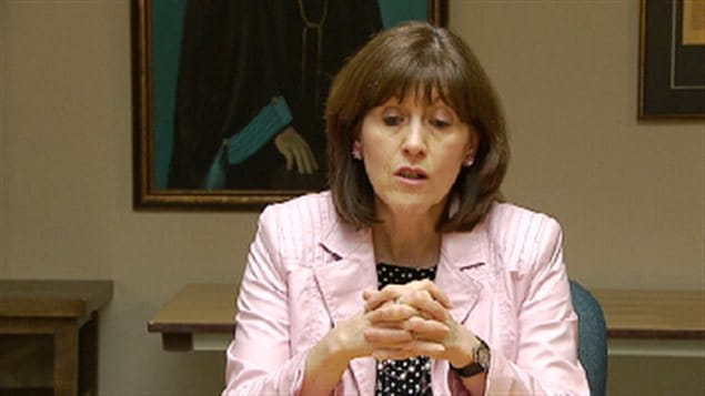 Marie-Linda Lord, vice-rectrice aux affaires étudiantes et internationales de l'université de Moncton