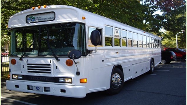 Autobus de transport collectif dans la MRC Rimouski-Neigette