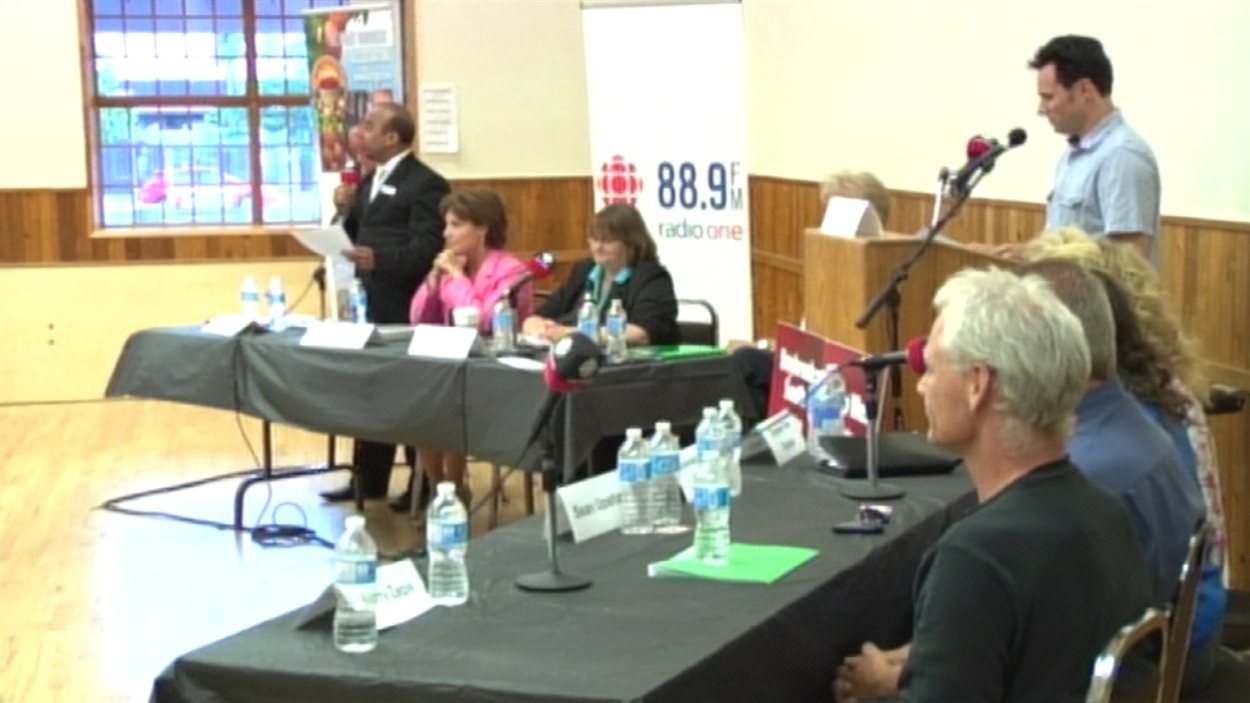 Débat entre les candidats à l'élection partielle dans Westside-Kelowna jeudi.