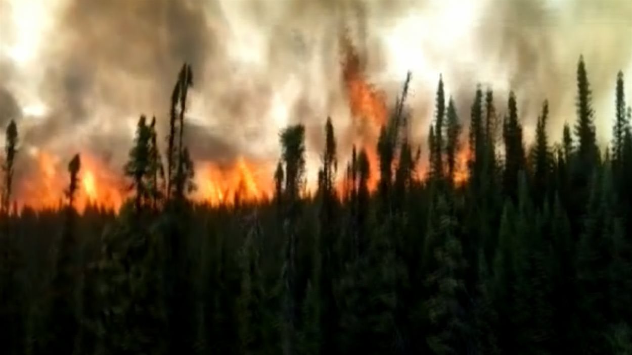Nouveaux feux de forêt dans le nord et la CôteNord RadioCanada Nouveaux feux de forêt dans le nord et la CôteNord RadioCanada