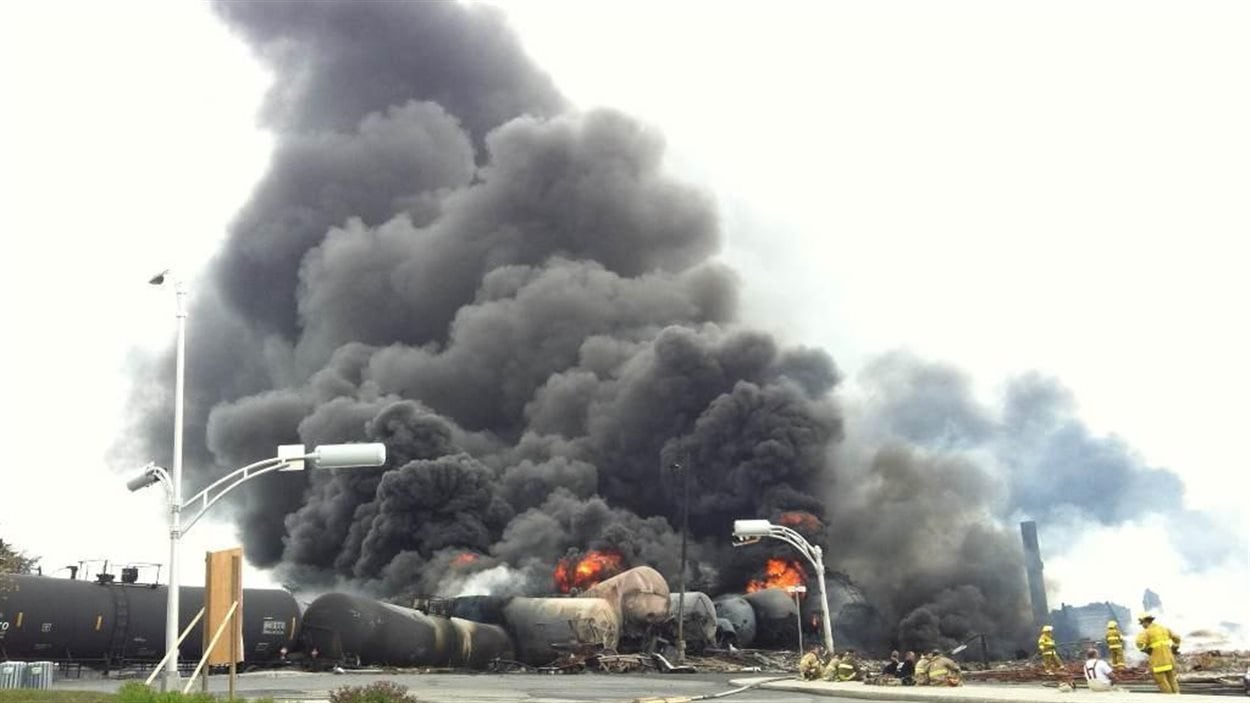 Explosion à Lac-Mégantic