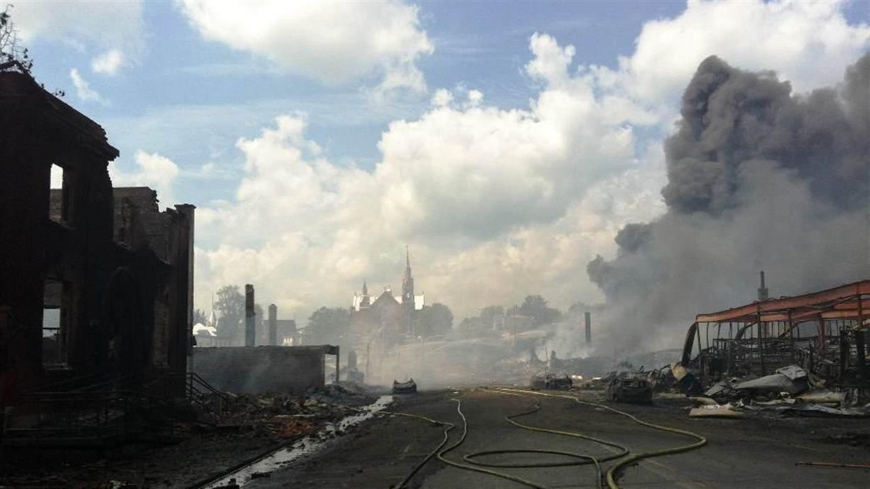 Explosion à Lac-Mégantic