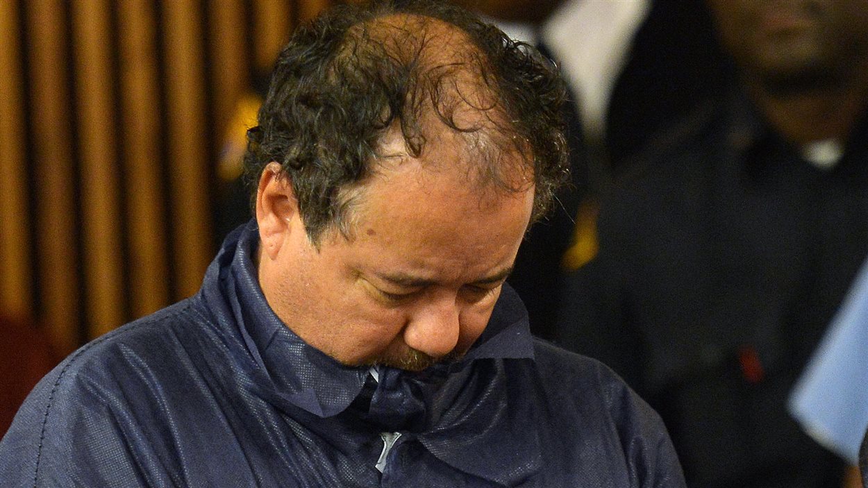 Ariel Castro lors de sa comparution, le 9 mai 2013