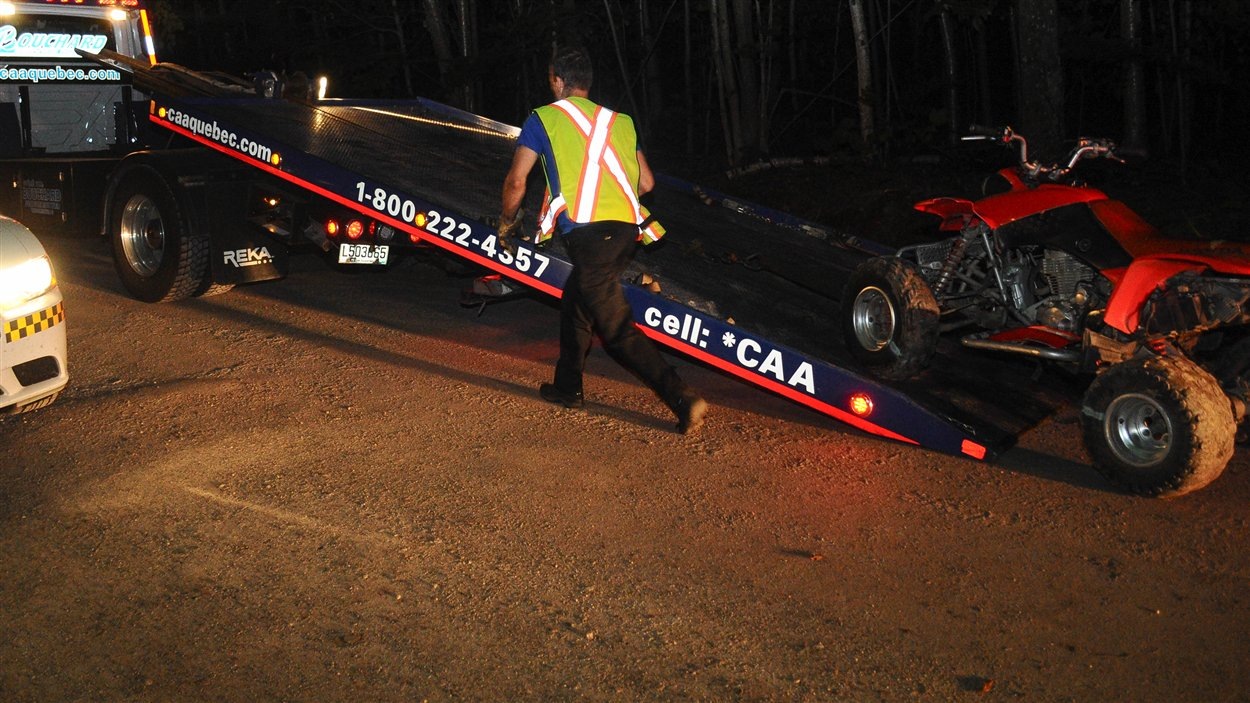 CentreduQuébec un accident de VTT fait un blessé grave RadioCanada