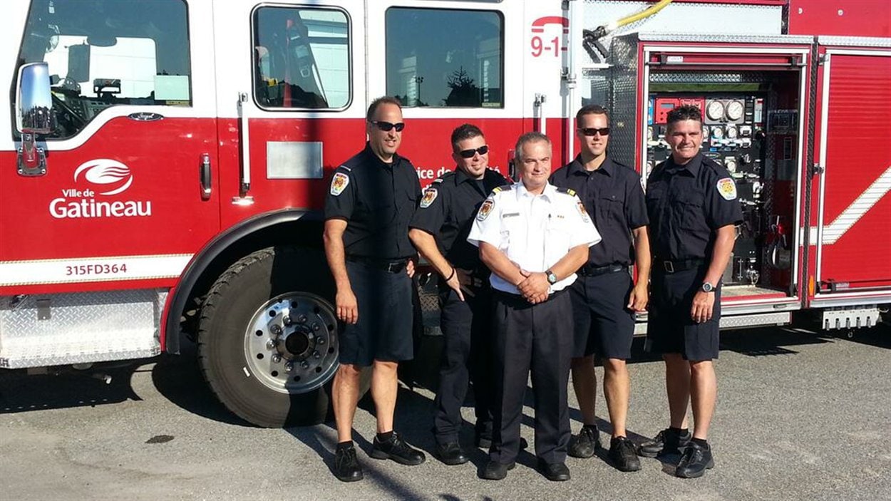 Des Pompiers Gatinois En Direction De Lac Megantic Radio Canada Ca