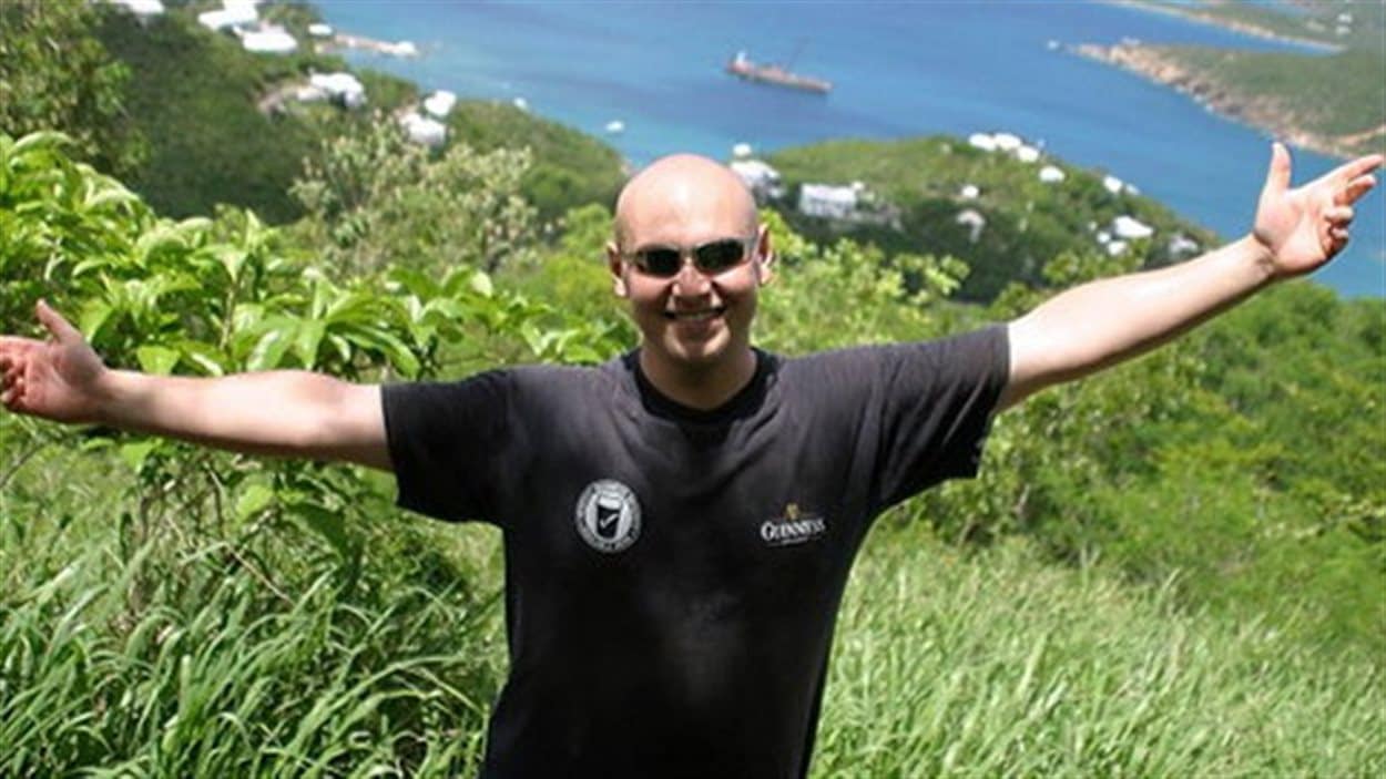 Le propriétaire du site web Best Gore, Mark Marek, apparaît sur une photo non datée.