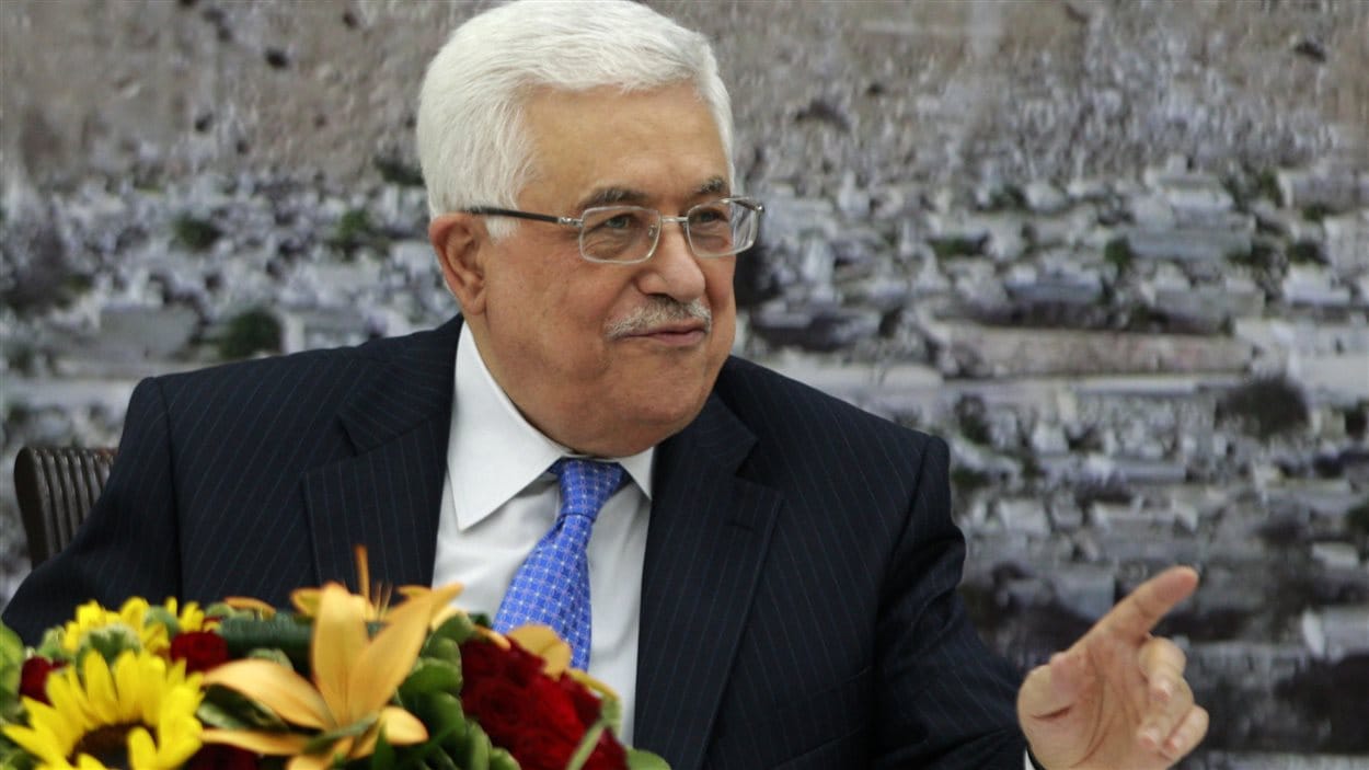 Le président de l’Autorité palestinienne, Mahmoud Abbas, lors d’une rencontre de la direction palestinienne à Ramallah, le 18 juillet