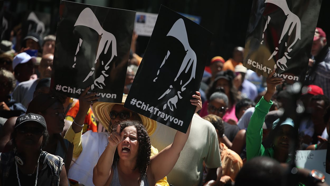 Manifestation à Chicago