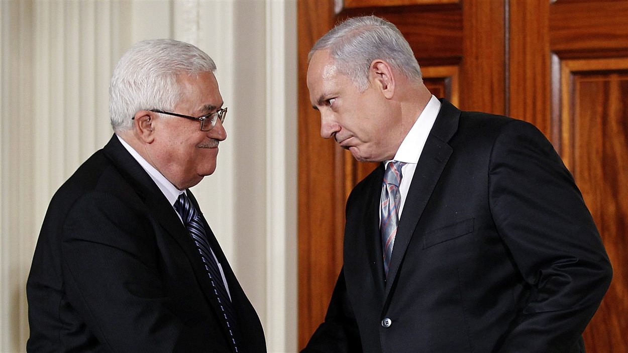Mahmoud Abbas et Benyamin Nétanyahou