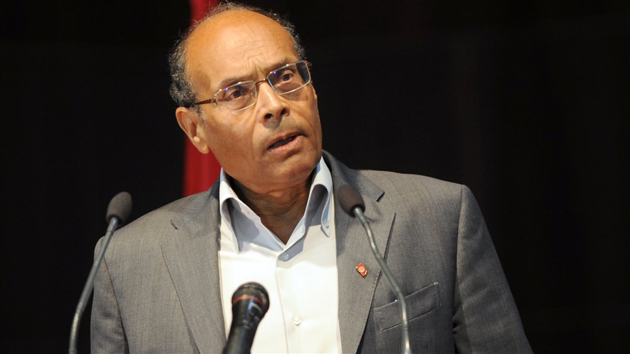 Le président tunisien Moncef Marzouki