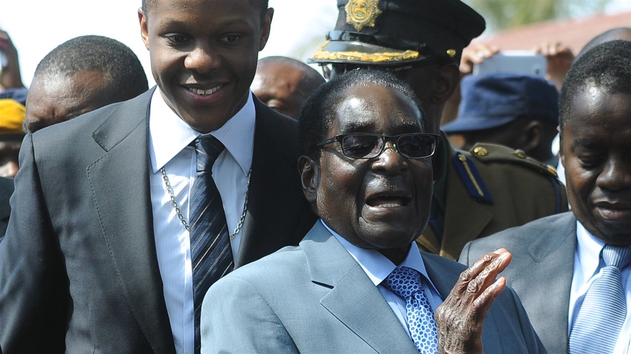 Le président sortant du Zimbabwe, Robert Mugabe.