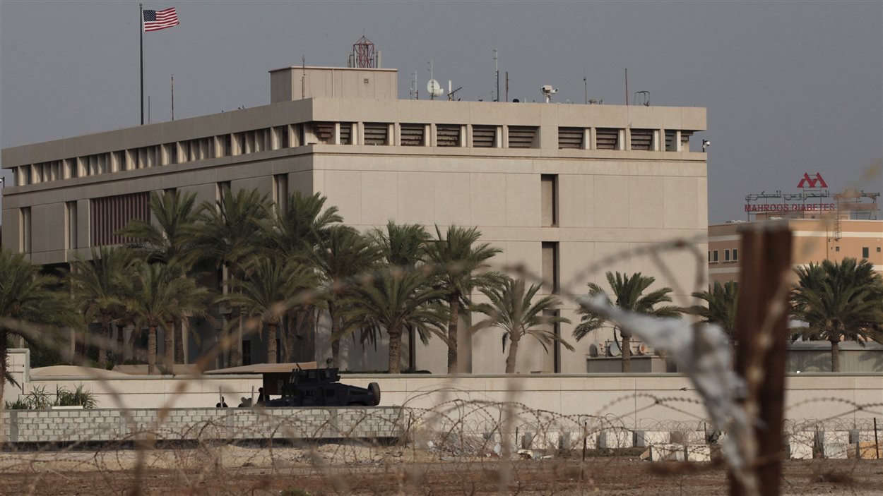 L'ambassade des États-Unis à Manama au Bahreïn