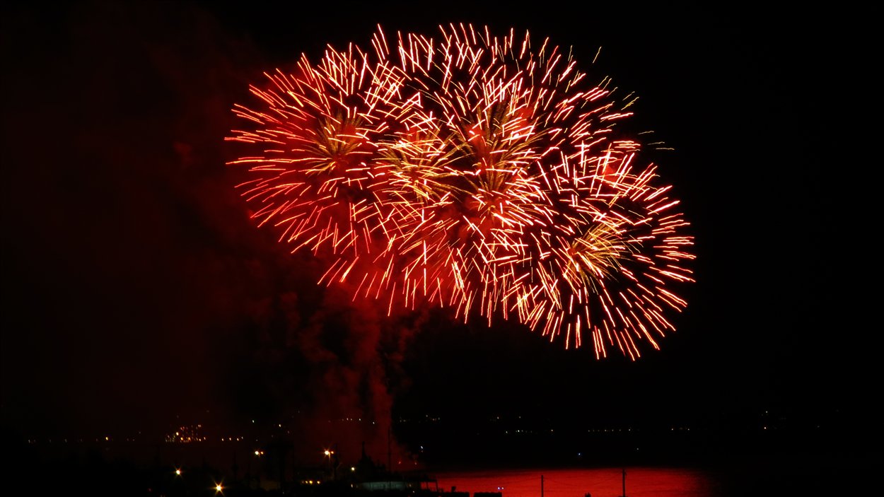 Coup d'envoi des Grands feux LotoQuébec RadioCanada