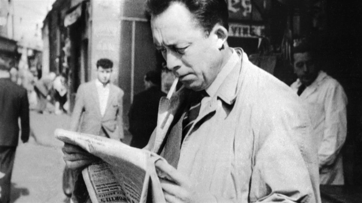 Photo d'Albert Camus prise en 1953