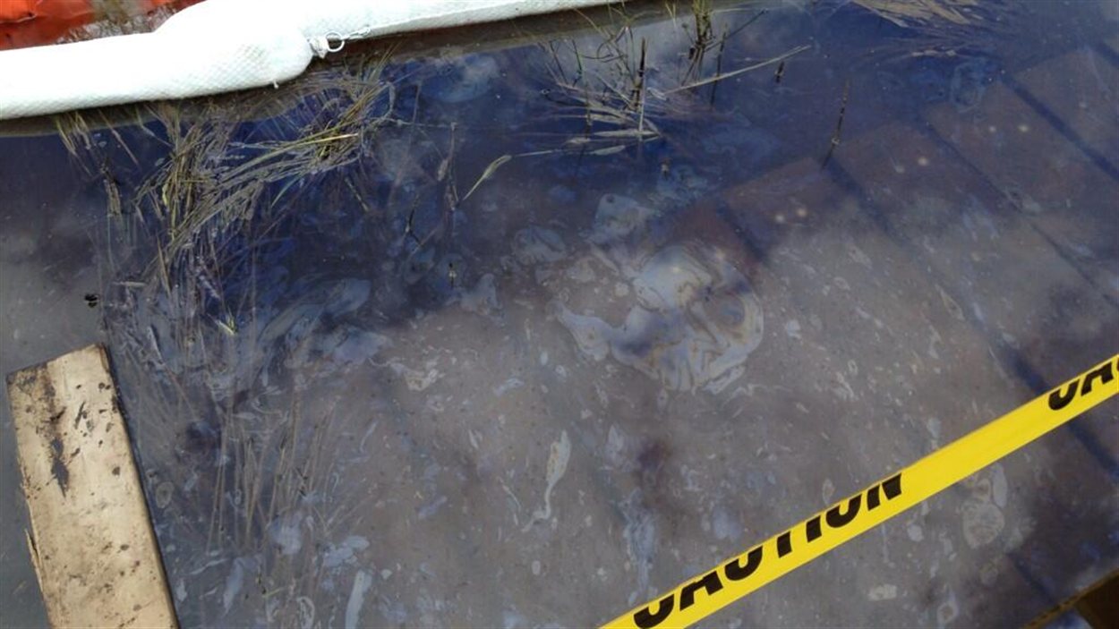 Une fuite de bitume dans un lac près du site de Canadian Natural Resources Limited à Cold Lake