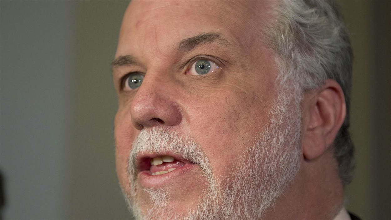 Le chef du PLQ Philippe Couillard