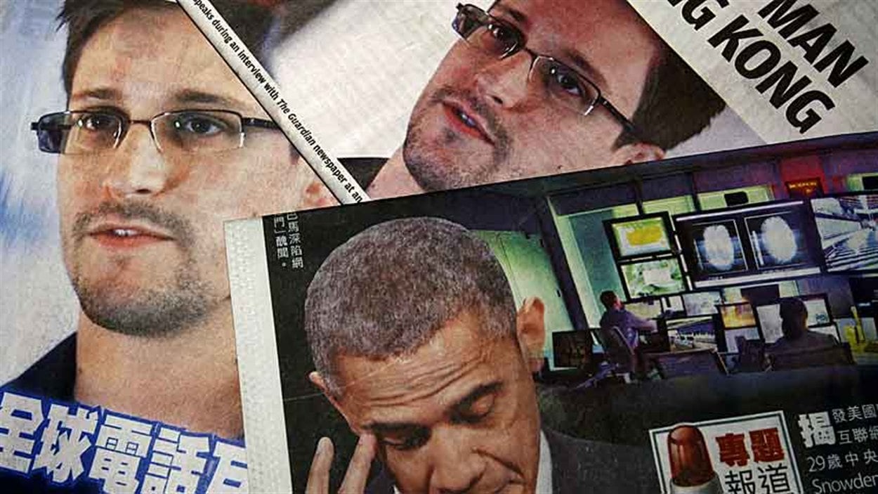 Snowden à la une des journaux
