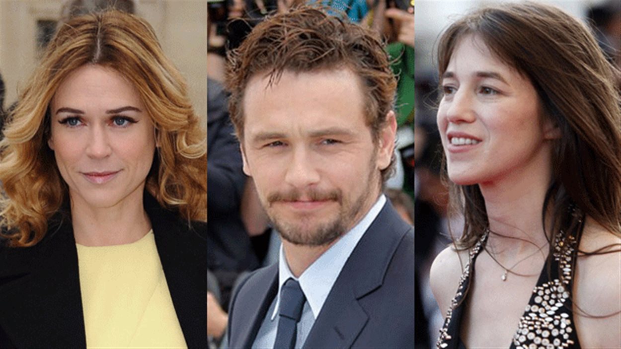 Marie-Josée Croze, James Franco et Charlotte Gainsbourg