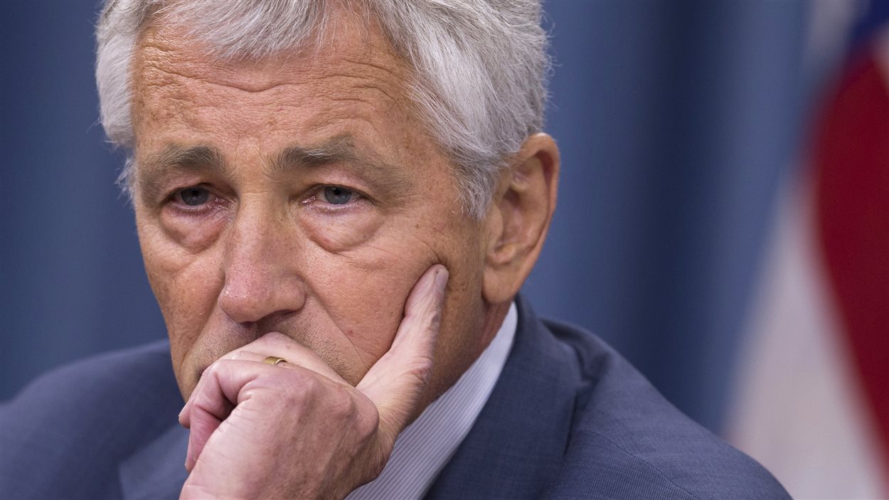 Le secrétaire américain à la défense, Chuck Hagel
