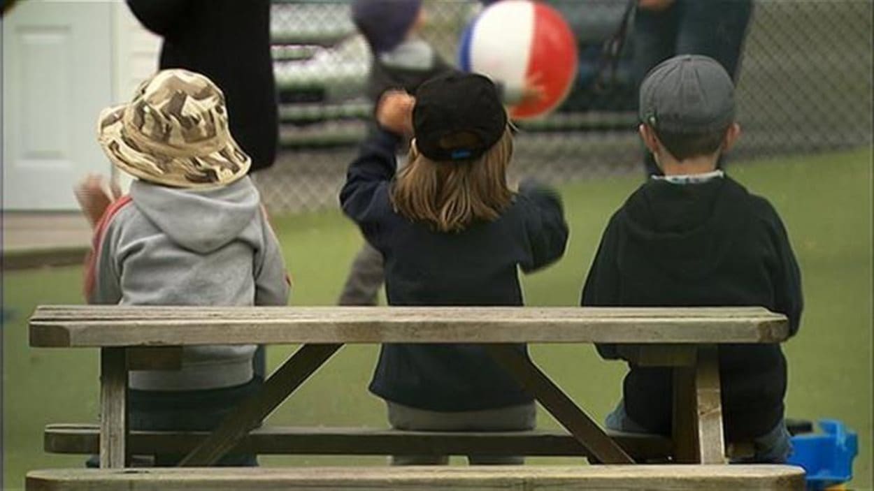 Des enfants dans un service de garde
