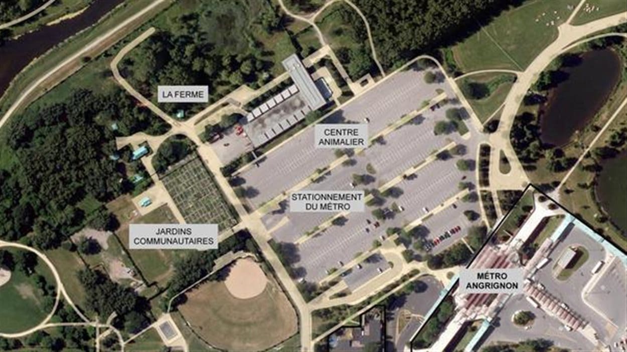 Réaménagement du parc Angrignon et implantation du centre animalier municipal à Montréal.