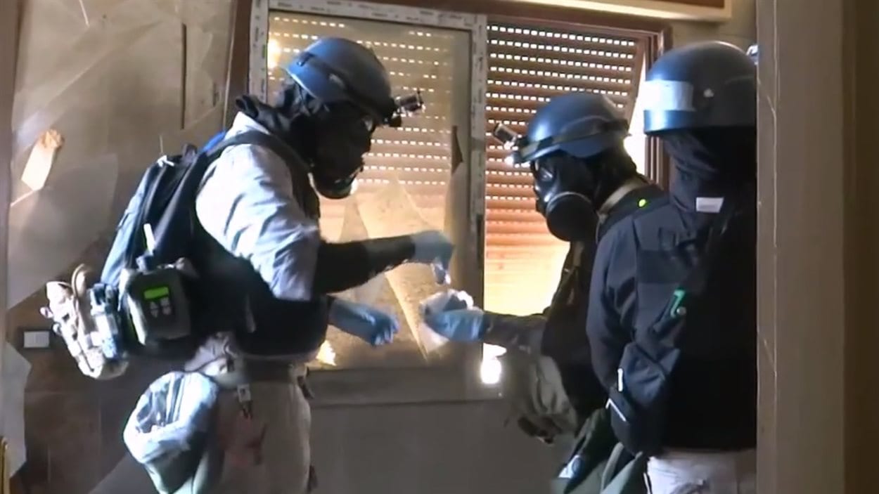 Les enquêteurs en armes chimiques de l'ONU devraient rentrer de Syrie samedi.