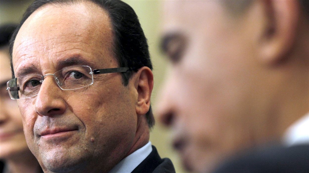 Le président français François Hollande et son homologue américain Barack Obama