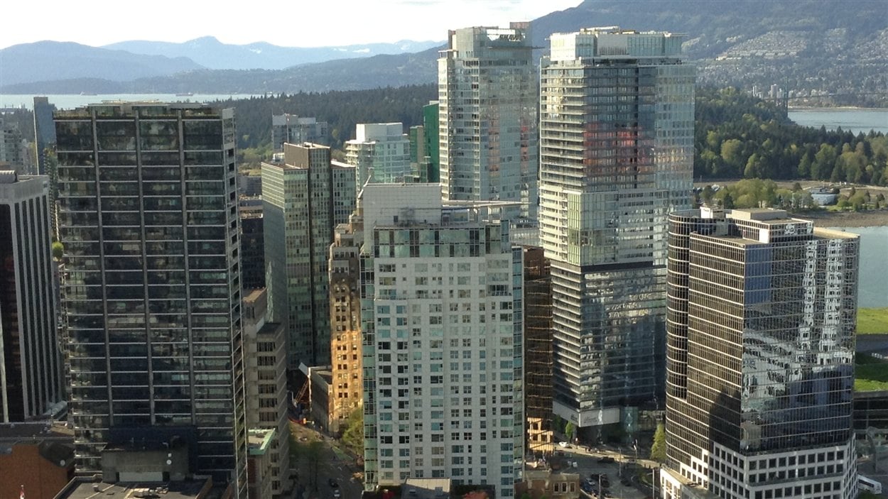 Le centre-ville de Vancouver
