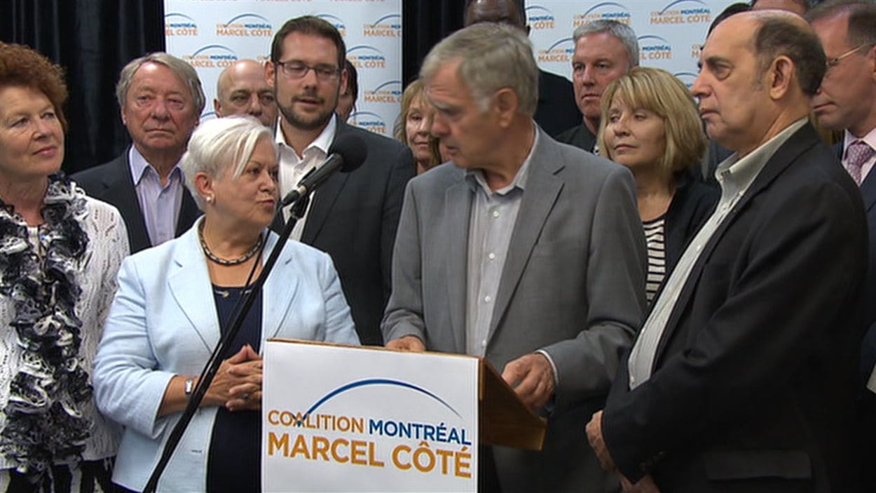 Louise Harel et Marcel Côté