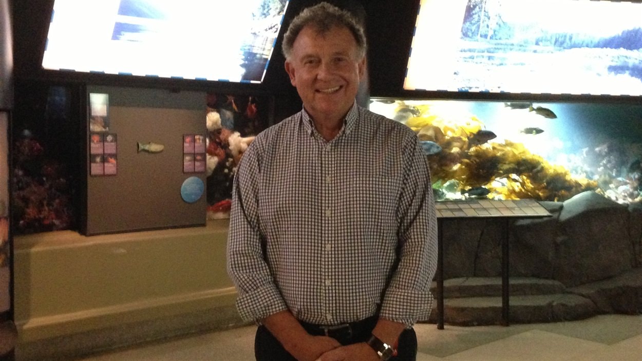 Richard Thomson, océanographe à Pêches et Océans Canada, a participé à un panel à l'Aquarium de Vancouver mardi soir le 10 septembre 2013