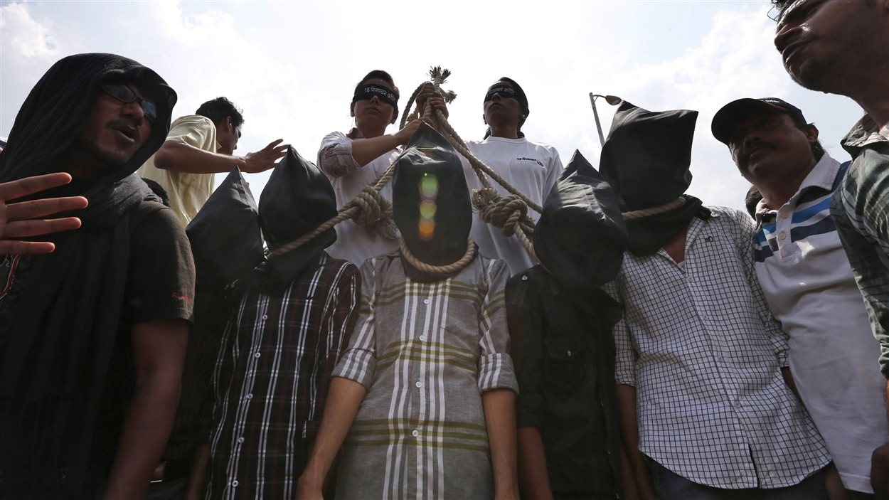 Viol collectif en Inde l'accusation réclame