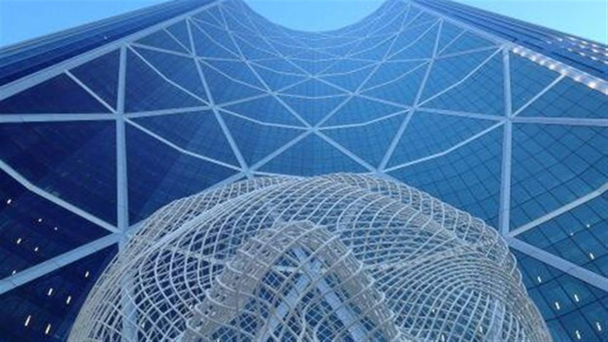 La tour de bureaux Bow à Calgary
