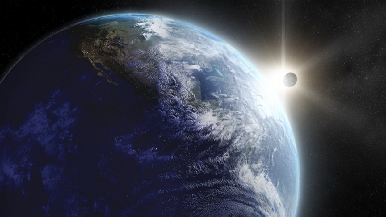 Représentation artistique de la Terre