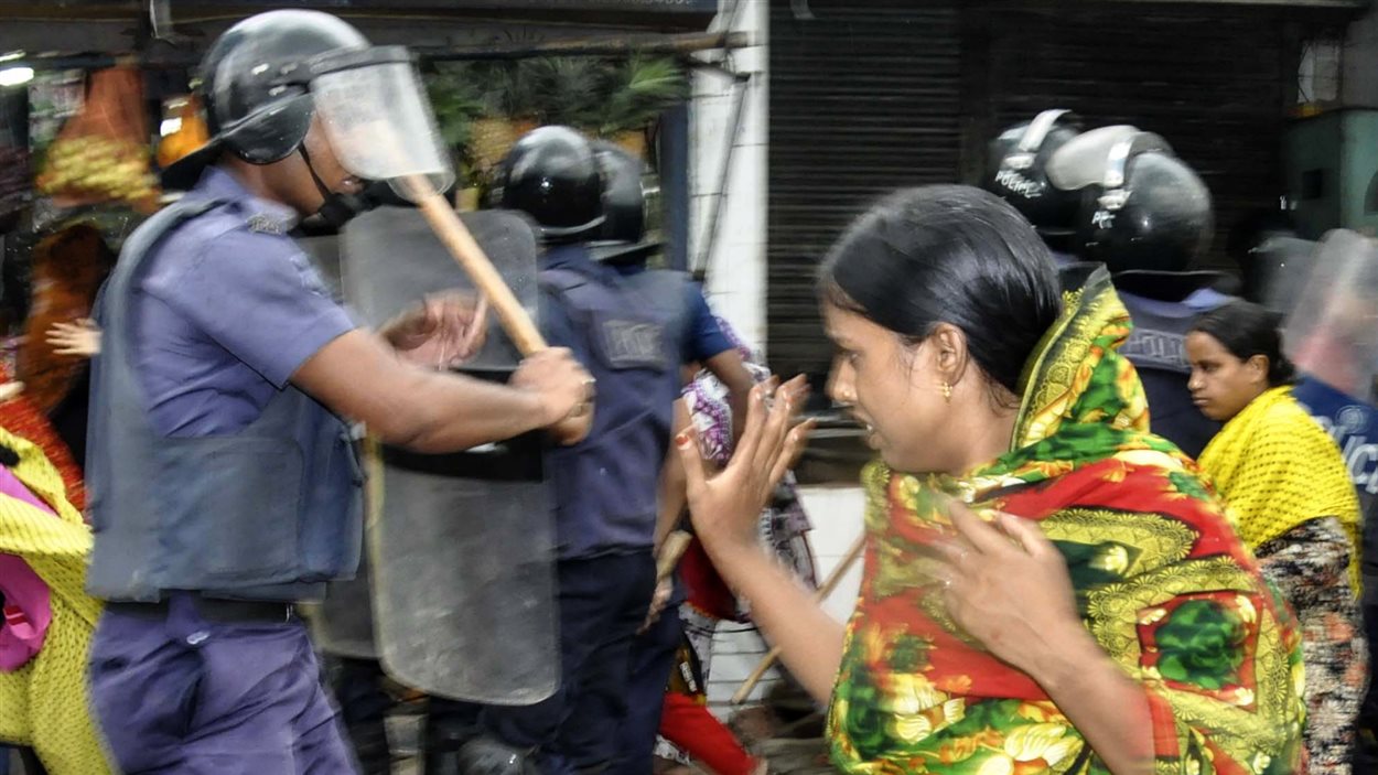 Manifestation au Bangladesh