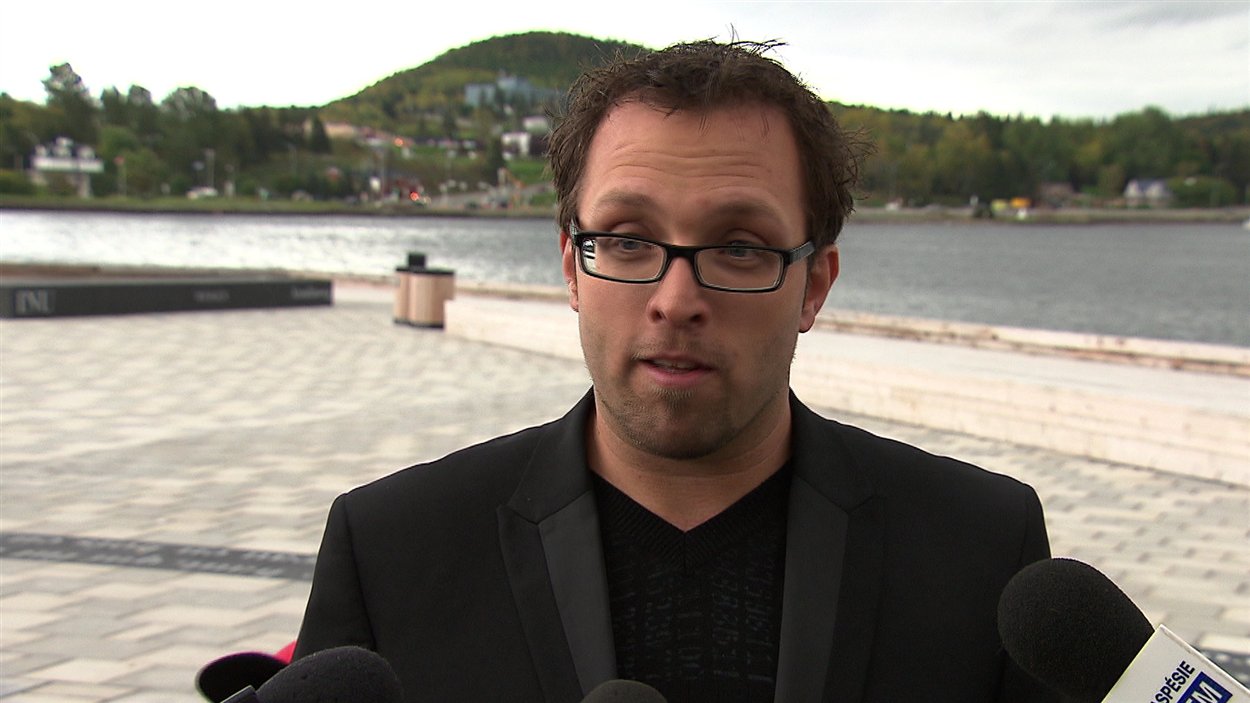 Daniel Côté, candidat à la mairie de Gaspé