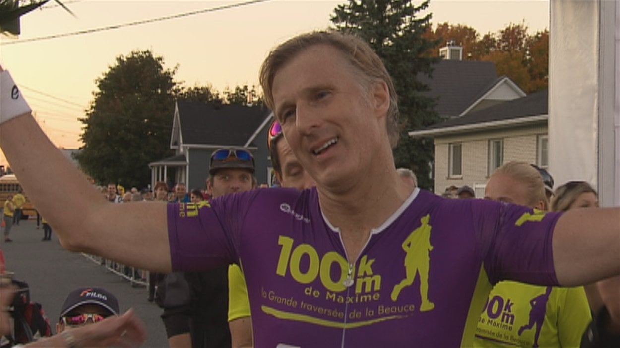 Maxime Bernier à son arrivée