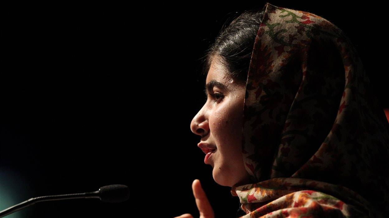 L'étudiante pakistanaise Malala Yousafzai avant de recevoir un prix de l'organisme Amnistie International à Dublin, le 17 septembre dernier