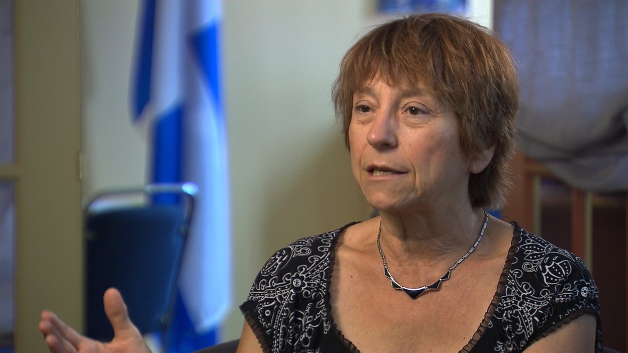 La co-porte-parole de Québec solidaire et députée de Gouin, Françoise David