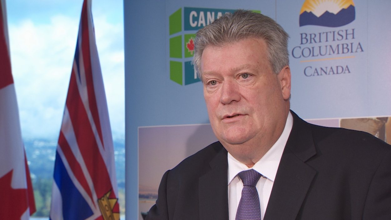 Le ministre de l'Énergie, des Mines et du Gaz naturel Rich Coleman.