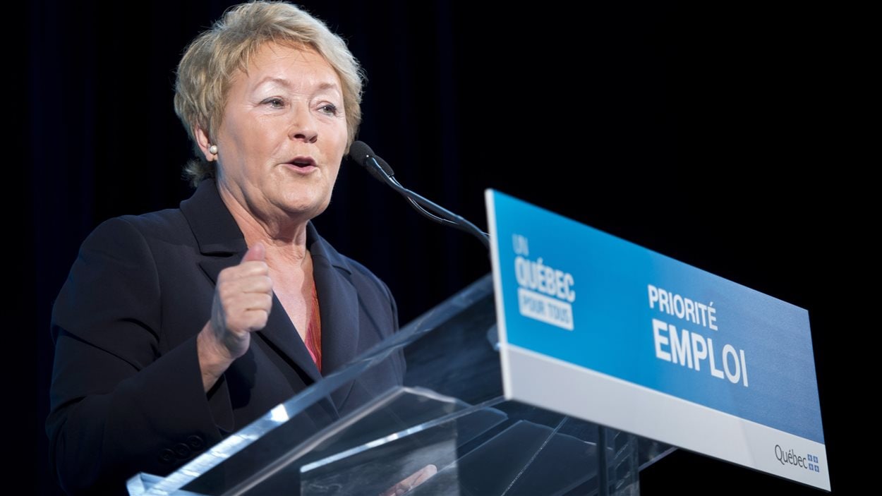 La première ministre Pauline Marois