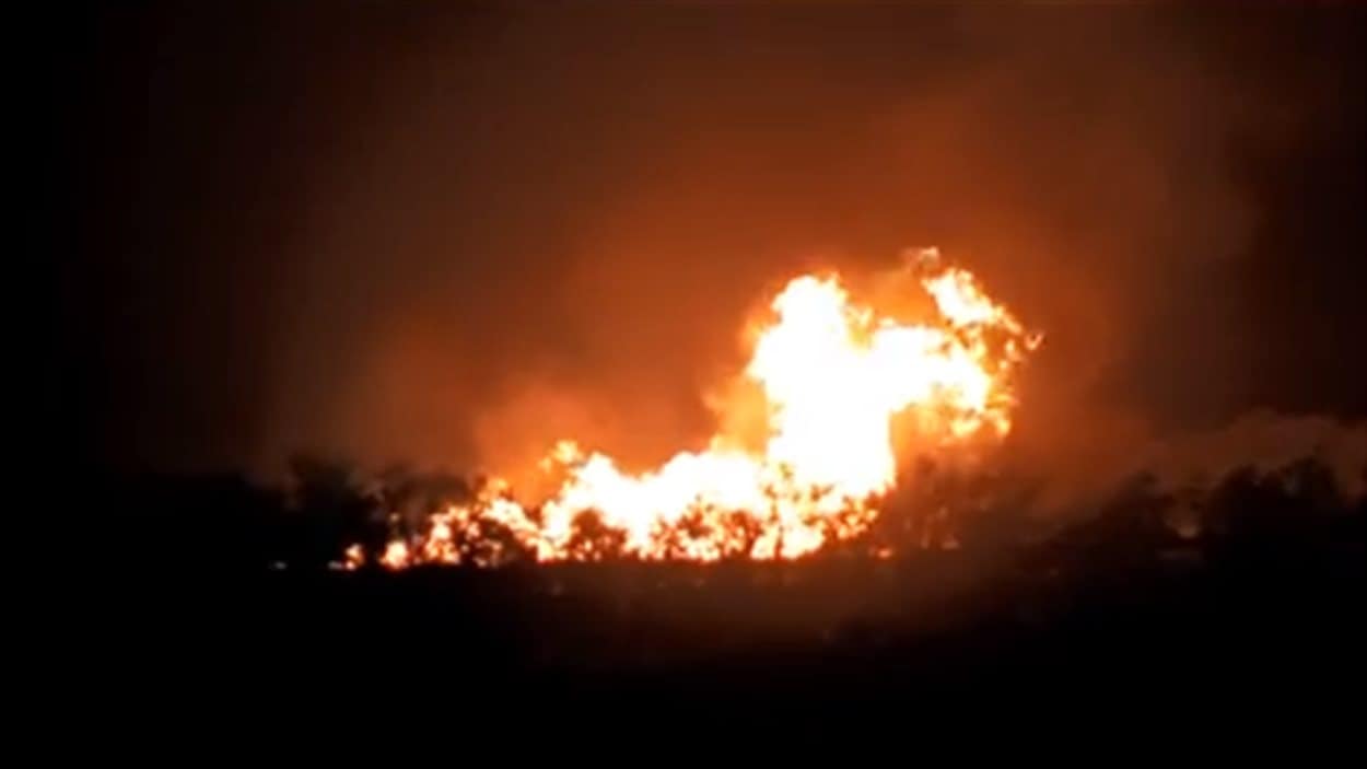 Une explosion dans un pipeline en Oklahoma a entraîné l'évacuation de quelques résidences, mardi soir.