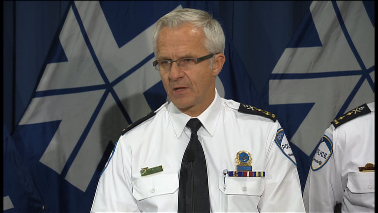 Marc Parent, chef du Service de police de la Ville de Montréal