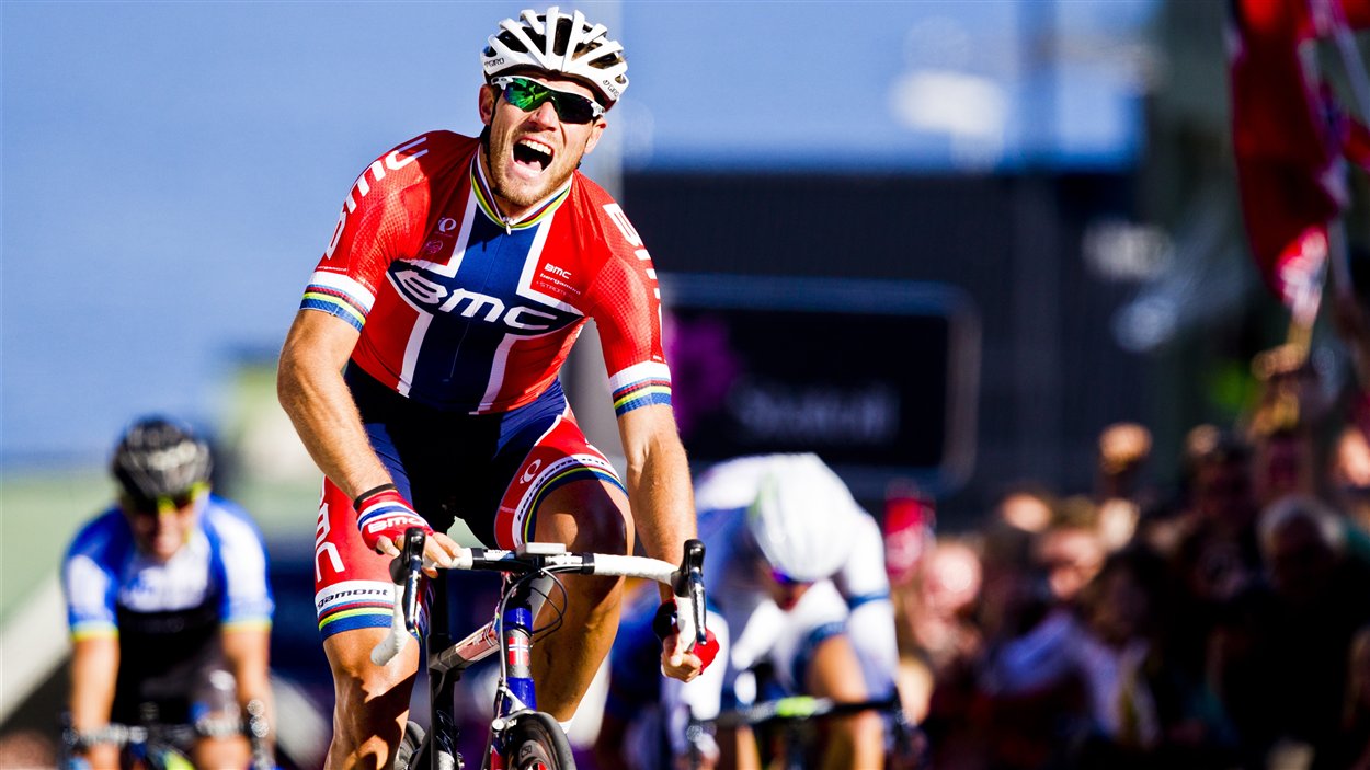 Hushovd le maître, Rollin 24e RadioCanada