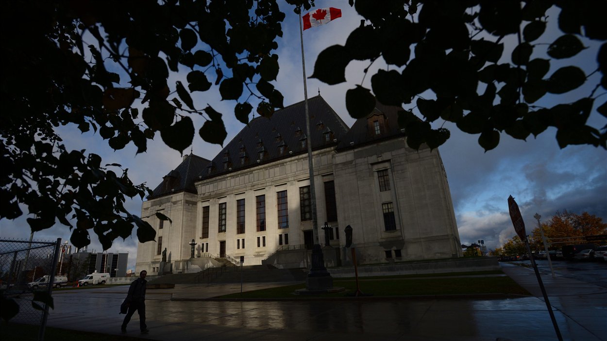 La Cour suprême du Canada à Ottawa