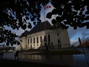 La Cour suprême du Canada à Ottawa